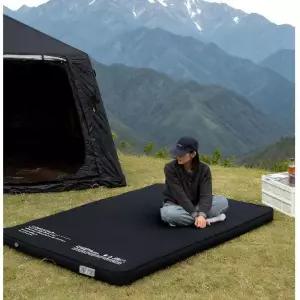 마운틴하이커 캠핑 에어매트 자충매트 돗자리 2.0 에어펌프 싱글 그린