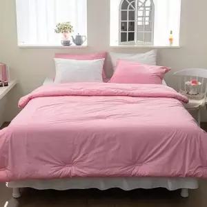 고밀도 60수 이불베개세트 Q 핑크 호텔 침구 베딩
