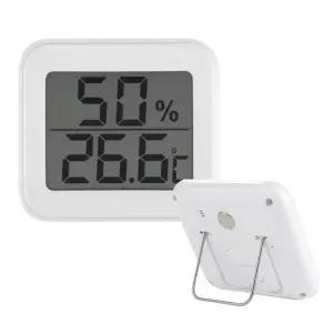 실내외 디지털 온습도계 신생아 방 거실 사무실 화분 스탠드형 온도 측정기