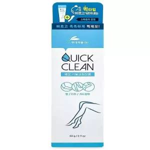[셀러허브]제모 기능성화장품 퀵클린 제모크림 60g 팔 다리 겨드랑이 퀵제모 스패츌러 주걱 (S46128483)