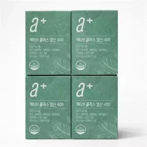 [셀러허브][웰빙창고] 뉴트리모어 액티브 플러스 엽산 400 30정 4개 (S44141464)