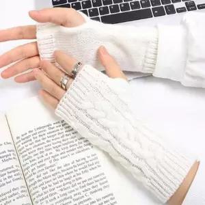 [셀러허브]MZ_남녀공용니트팔토시장갑 핸드워머팔토시장갑(화이트) (S27364161)