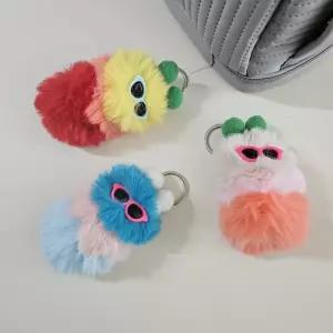 키홀더 키링 인형장식 애벌레