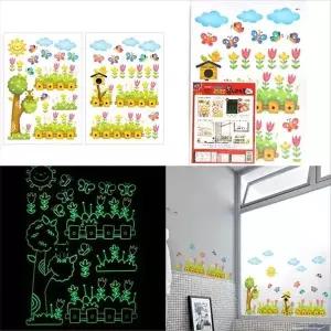 예쁜 AY99KG69 벽 장식 윈도우 스티커 데코 창문 꾸미기 담장