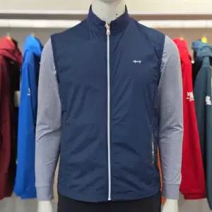 루이까스텔 SS 남성 뒷후라시 홑겹 조끼 점퍼 베스트 7MOJP404X