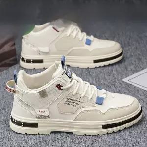 270 280 285 290 295 300 빅사이즈 운동화 남성 하이탑 슈즈 2025 가을 스포츠 캐주얼 보드화 좋은 버전 키