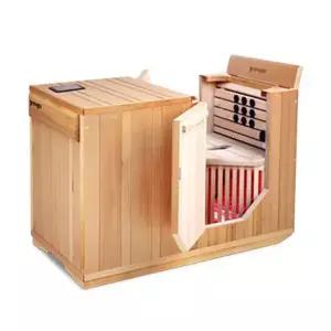 MD강력추천 으뜸 편백 고급 원적외선 반신욕기 2EA 가정용 찜질방 히노끼 반신욕 절전형 열작용 가정용 온열욕 한증막