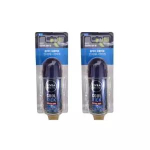 [셀러허브]니베아 데오드란트 맨 롤온 쿨킥 50ml / 2개 x2SET (AD) (S33557199)