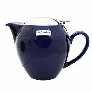 제로제팬 도자기 티포트 라운드 마린블루 580ml 티팟 차주전자