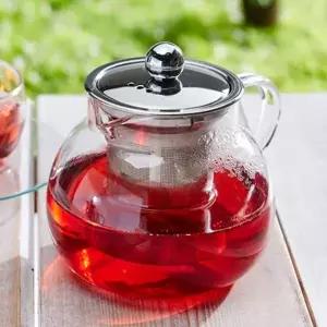 오리스타 올리브 유리 티포트 T350 티팟 차주전자