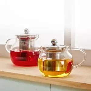 오리스타 올리브 유리 티포트 T700 티팟 차주전자