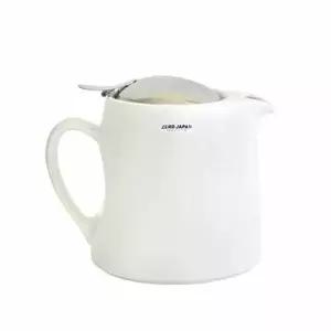 제로재팬 티포트 허브 화이트 600ml 티팟 차주전자