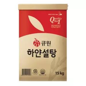 [셀러허브]삼양사 큐원 하얀설탕 15kg SD (S9908549)