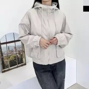 [의류] 여성 아웃포켓 후드점퍼 바람막이 여행점퍼