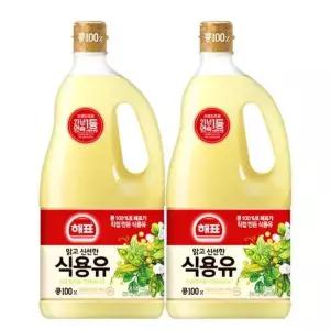 [셀러허브]사조해표 해표 식용유 1.8L 2개 SD (S9904837)