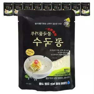 여름철 별미 서리태 콩국물가루 콩국수 간편 분말 100g 10개