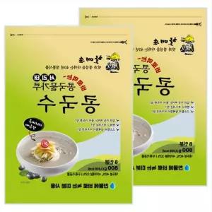 가정용 콩국수 만들기 재료 서리태 콩국물가루 800g 2팩 간편 조리 검정콩 분말