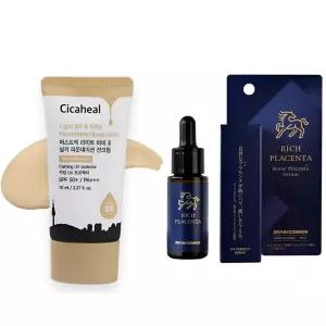 [베스트TOP100] 비비크림 21호 모공 커버 톤업 말 태반 70 프로 앰플