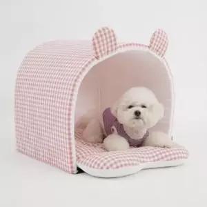 예쁜강아지집 예쁜 강아지 집 키키부 펫 하우스(레드) 숨숨집
