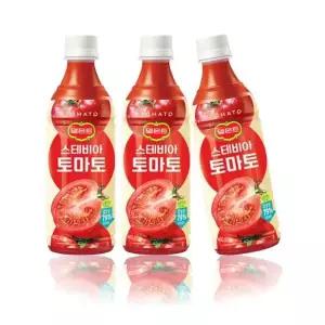 [셀러허브]델몬트 스테비아 토마토 주스 400ML x 20개 과즙 간식 쥬스 음료수 (S29978720)