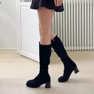 겨울워커 홀릭 여성 부츠 스웨이드 롱부츠 가을 겨울 HSM026