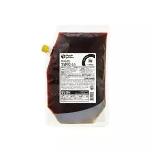 베지가든 양념치킨소스 2kg (식물성) 1개
