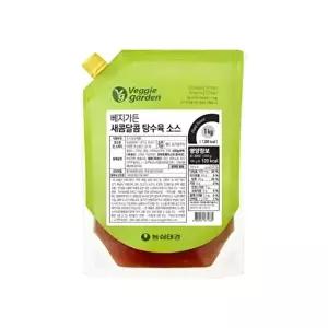 베지가든 탕수육소스 1kg (식물성) 1개