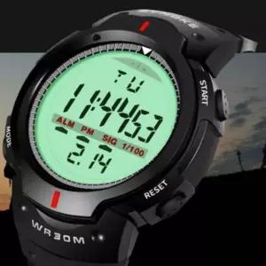 남자 군인 입대 학생 LED 디지털 전자 손목 시계 스포츠