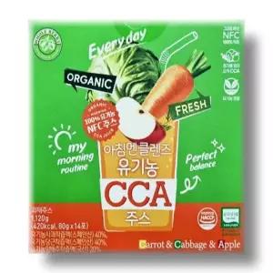 [셀러허브][건강나라] 홀베리 아침엔 클렌즈 유기농 CCA주스 14포 1박스 (S32594535)