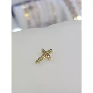 [하프클럽/] 세이브존05 14k 금 십자가 볼륨  펜던트 GWP1839