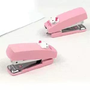 [문구/오피스] 미니 헬로키티 스테플러 2P 작은 사무실 문서 서류철