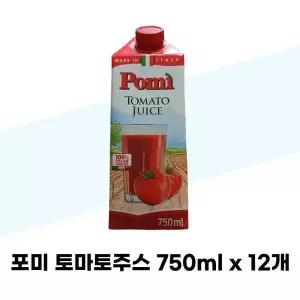 [셀러허브][포미] 포미 토마토주스 750ml x 12개 (S40859792)