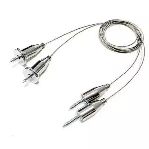 액자 GW08AO35 걸이 로프 세트 간편 설치 투명색