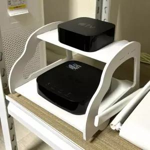 정리함 QWC010T6 공유기 미니 셋탑박스 벽선반 ZF