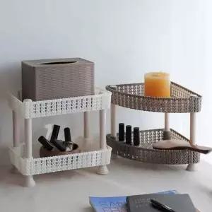 2단 MNC756D9 사각코너선반 선반거치대 선반받침대