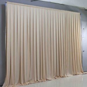 무대 커튼 발표용 그림자 실크 학교 3미터 높이 색상 결혼식 강당 공연장