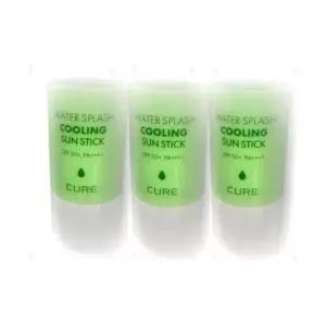 [셀러허브][뷰티나라] 김정문알로에 워터스플래쉬 쿨링선스틱 얼음자차 23g 3개 (S39101153)