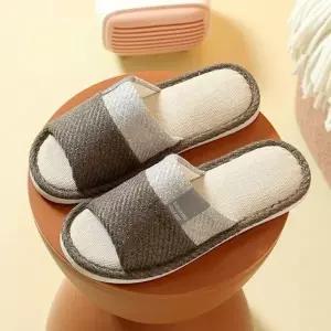 린넨 거실화 실내화 홈슬리퍼