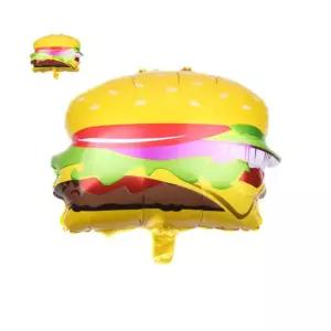 간식 음식 푸드 은박 호일풍선 햄버거 풍선 대형 호일