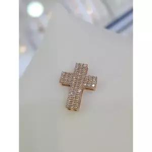 [하프클럽/] 세이브존05 14k 금  십자가 펜던트 GWGP121850-PG