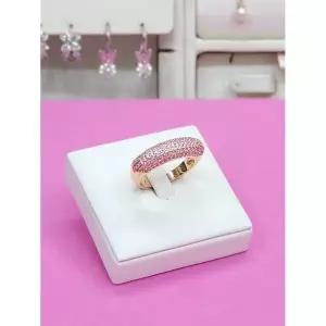 [하프클럽/ 주얼리] 세이브존05 Premium 라운드 베이직 반지(핑크큐빅)2 RDA230402