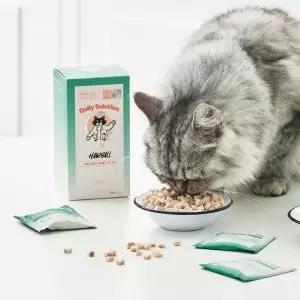닥터펠리스 고양이 헤어볼 영양제 간식 구토 소화 배변 변비 데일리솔루션 30g 1개