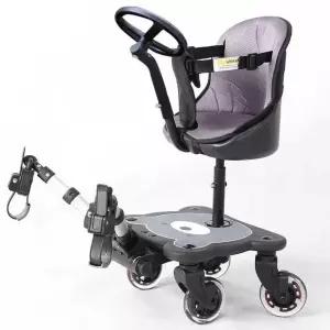 유모차 보조 카트 연결 시트 보조의자 의자 심플 보드