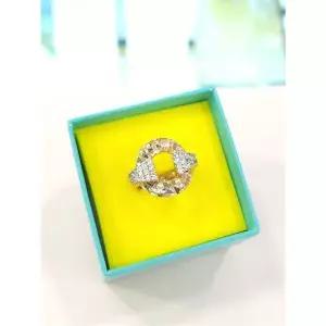 [하프클럽/ 주얼리] 세이브존05 Premium Eleganc 다이아컷 V 반지4 RD23040012