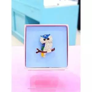 [하프클럽/ 주얼리] 세이브존05 cute 부엉이 브로치 12 RDE21100162