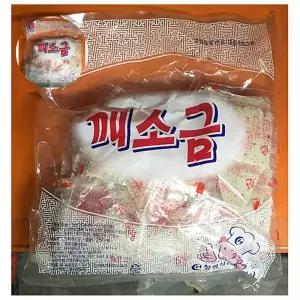 순대 일회용깨소금 청화 85입 X10 업소용 일회용소금