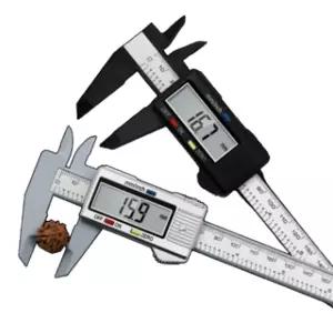 ABS 디지털 버니어 캘리퍼스 칼리퍼 내측 외측 깊이 측정 공구 236x77mm 2개