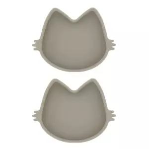 블루마마 아기 실리콘 간식 흡착볼 자기주도 베이지X2 BNA