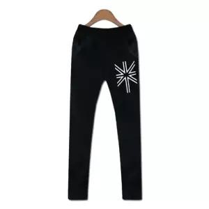 [라일리여성의류] Rly 기모 프린팅 슬림핏 트레이닝 운동 팬츠 바지