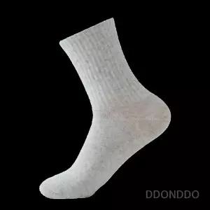 일회용 스포츠 운동 남녀공용 면양말 중목 100켤레 사계절 50중목 헬스 양말
